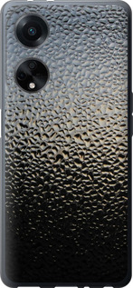 Чехол для Oppo A98 Мокрое стекло (Серый)