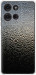 Чехол для Motorola Moto G75 5G Мокрое стекло (Серый)