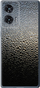 Чехол для Motorola Edge 50 Fusion Мокрое стекло (Серый)