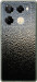 Чехол для Infinix Note 40 Pro 4G Мокрое стекло (Серый)