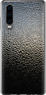 Чехол для Huawei P30 Мокрое стекло (Серый)