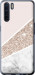 Чехол для Oppo A91 Пастельный мрамор (Серый)