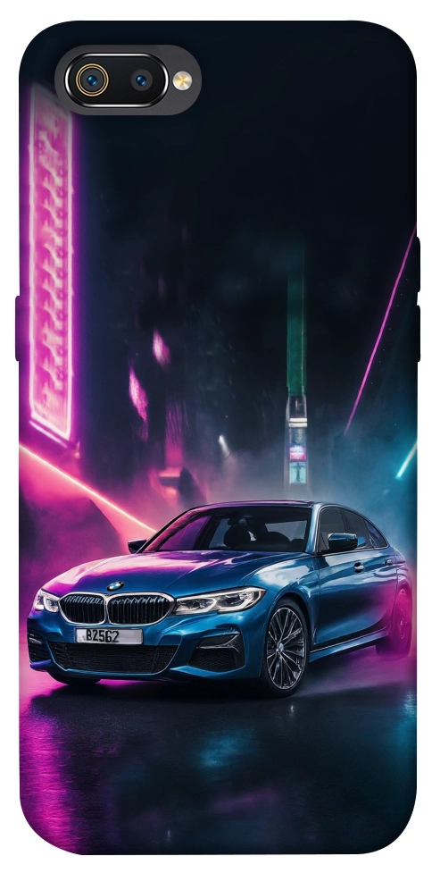 Чехол Неоновое BMW для Realme C2