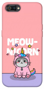 Чехол Cat unicorn для Realme C2