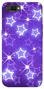 Чехол Purple sparkles для Realme C2