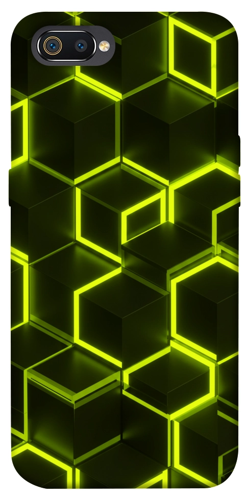 Чохол Neon hexagon для Realme C2