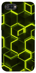 Чехол Neon hexagon для Realme C2