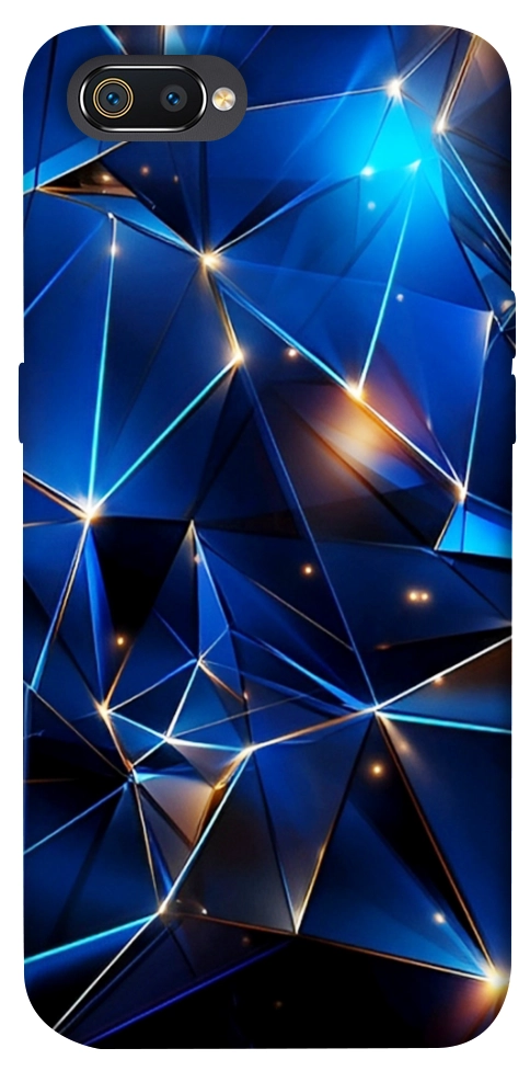 Чехол Abstract purple pattern для Realme C2