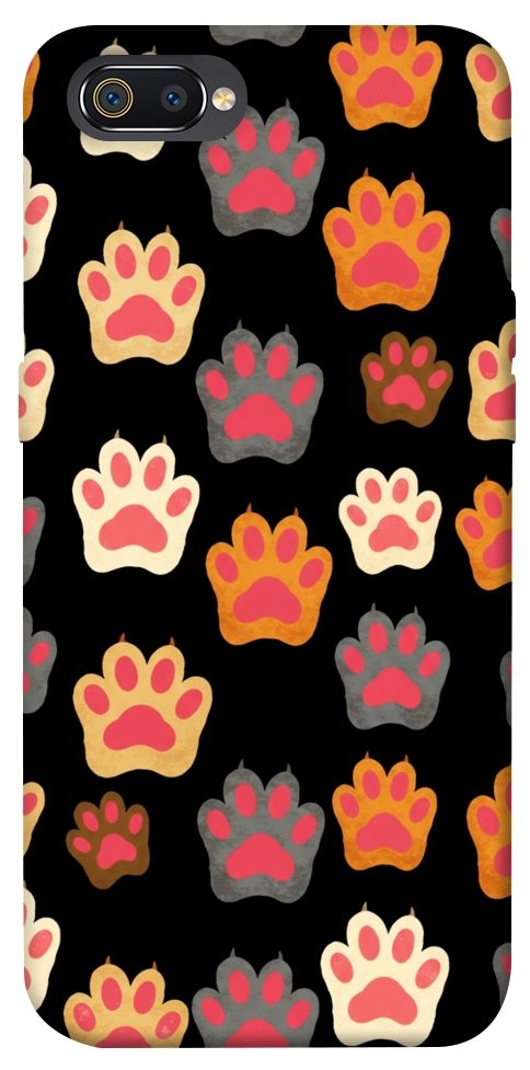 Чохол Colorful Paws для Realme C2