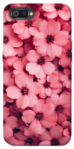 Чехол Pink flowers для Realme C2