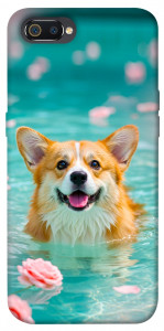 Чохол Swimming corgi для Realme C2