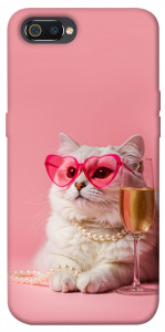 Чохол Pinky cat для Realme C2