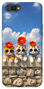 Чохол Flower cats для Realme C2