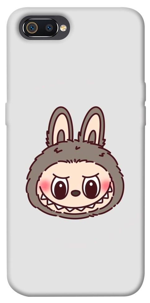 Чохол Labubu grey для Realme C2