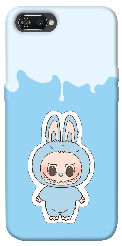 Чохол Labubu blue для Realme C2