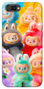 Чохол Rainbow labubu для Realme C2