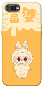 Чохол Yellow labubu для Realme C2