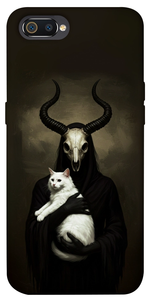 Чохол Creature with cat для Realme C2