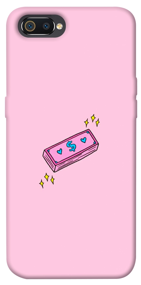 Чохол Simple pink money для Realme C2