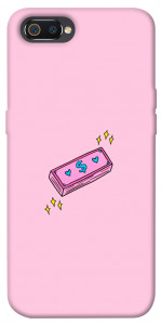 Чохол Simple pink money для Realme C2