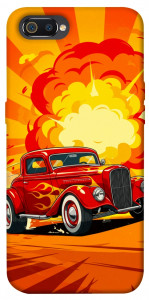 Чохол Retro comics car для Realme C2
