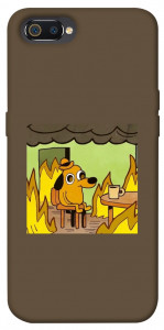 Чохол Dog in the fire для Realme C2
