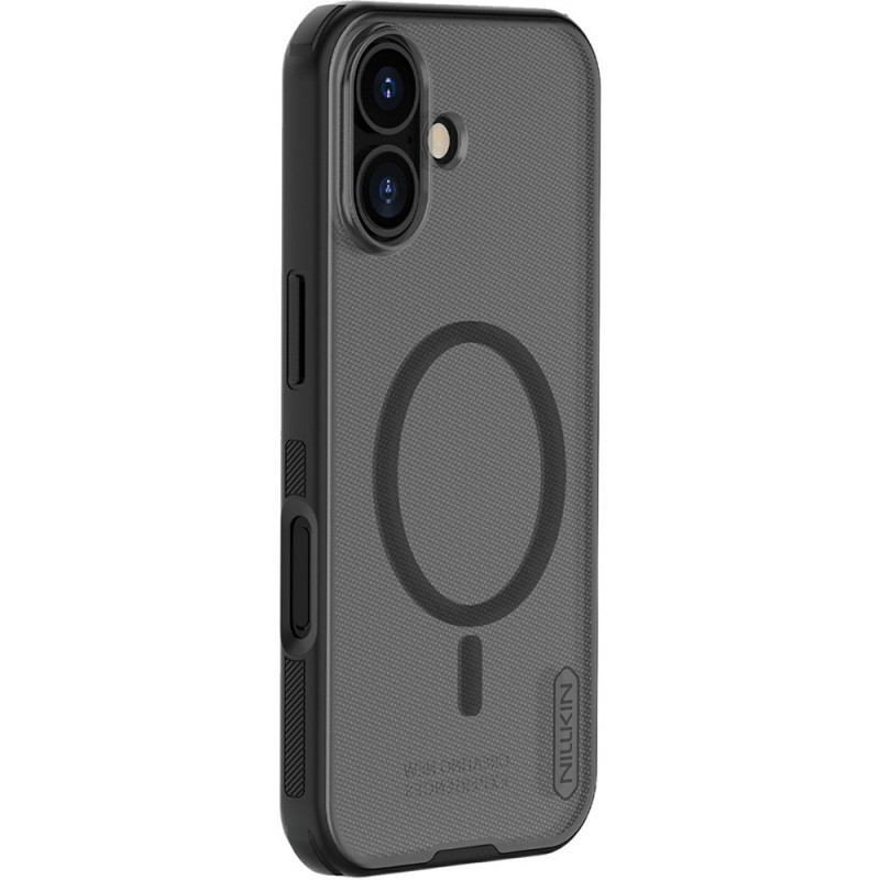 Чехол Nillkin Matte Magnetic Pro для Apple iPhone 17 (6.3") (Transparent black)