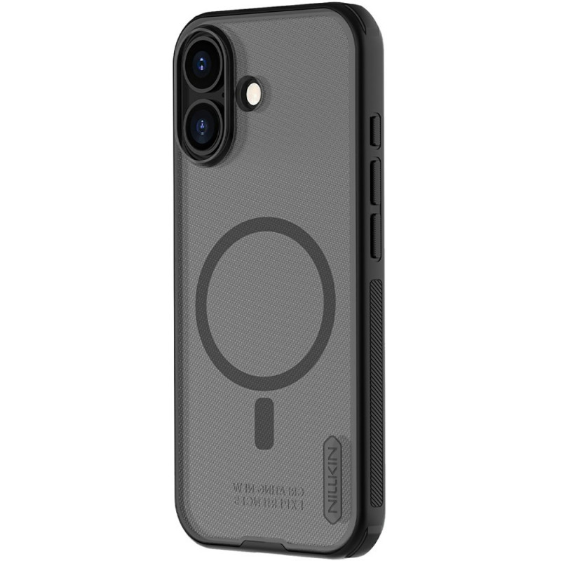 Фото Чехол Nillkin Matte Magnetic Pro для Apple iPhone 17 (6.3") (Transparent black) на vchehle.ua