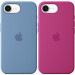 Чехол Silicone case (AAA) with Magnetic Safe для Apple iPhone 16e (6.1")
