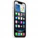 Фото Чехол Silicone case (AAA) with Magnetic Safe для Apple iPhone 16e (6.1") (White) на vchehle.ua