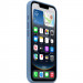 Фото Чехол Silicone case (AAA) with Magnetic Safe для Apple iPhone 16e (6.1") (Winter Blue) на vchehle.ua
