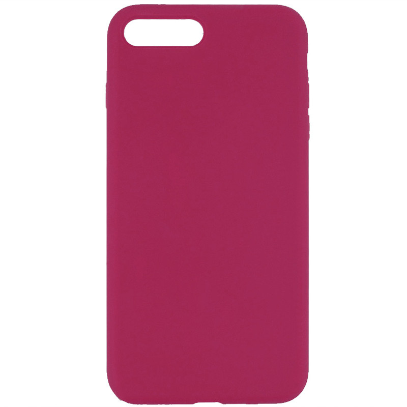 Чехол Silk Full Protective (AA) NO LOGO для Apple iPhone 7 plus / 8 plus (5.5") (Красный / Rose Red)
