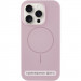 Чехол Silk Full Protective (AA) NO LOGO with Magnetic Fit для Apple iPhone 16 (6.1") (Розовый / Pink Sand)