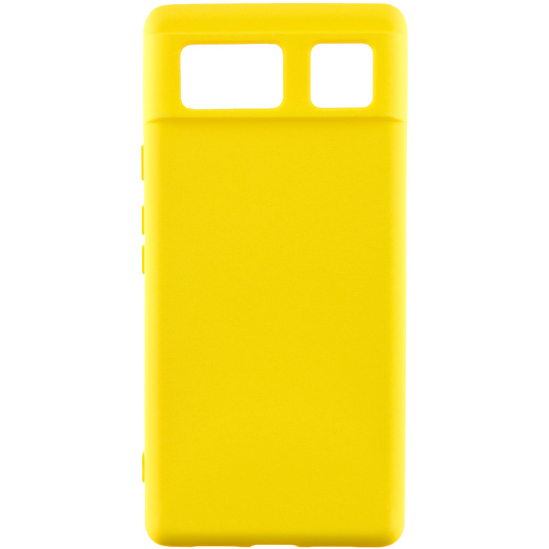 Чехол Silicone Cover Lakshmi (A) для Google Pixel 6 (Желтый / Flash)