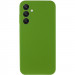 Фото Чохол Silicone Cover Lakshmi Full Camera (AA) на Samsung Galaxy A35 (Зелений / Dark green) на vchehle.ua