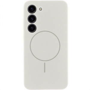 Чехол Silicone Cover Lakshmi Full Camera (AA) with MagFit для Samsung Galaxy S23