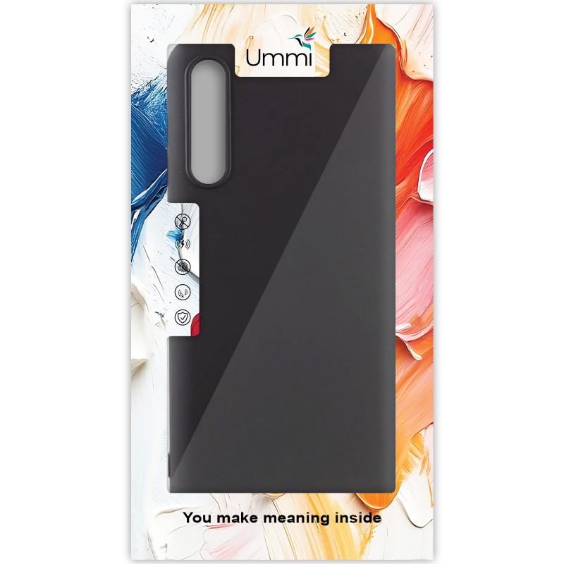 Фото Чохол Silicone Cover Ummi Lakshmi (AA) на Samsung Galaxy A50 (A505F) / A50s / A30s (Чорний / Black) в маназині vchehle.ua