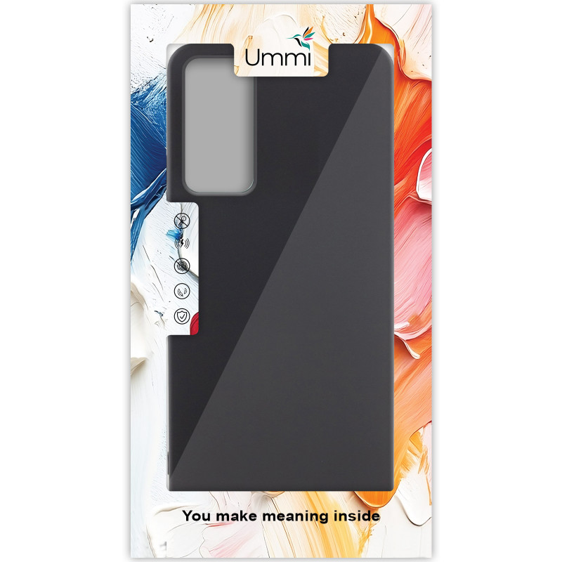 Фото Чехол Silicone Cover Ummi Lakshmi (AA) для Xiaomi 12T / 12T Pro (Черный / Black) на vchehle.ua
