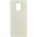 Чехол Silicone Cover Ummi Lakshmi (AA) для Xiaomi Redmi Note 9s / Note 9 Pro / Note 9 Pro Max (Белый / White)
