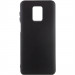 Чехол Silicone Cover Ummi Lakshmi (AA) для Xiaomi Redmi Note 9s / Note 9 Pro / Note 9 Pro Max (Черный / Black)
