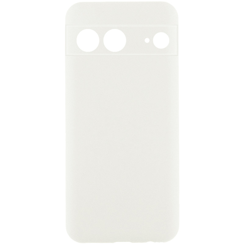 Чехол Silicone Cover Ummi Lakshmi Full Camera (AA) для Google Pixel 7 (Белый / White)