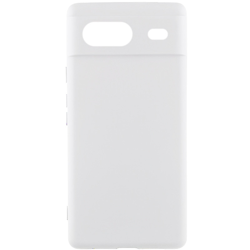 Чехол Silicone Cover Ummi Lakshmi Full Camera (AA) для Google Pixel 8a (Белый / White)