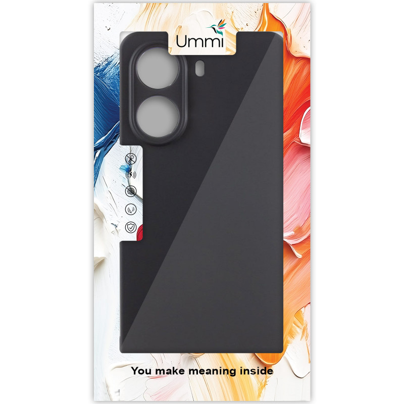 Фото Чехол Silicone Cover Ummi Lakshmi Full Camera (AA) для Xiaomi 14T (Черный / Black) на vchehle.ua