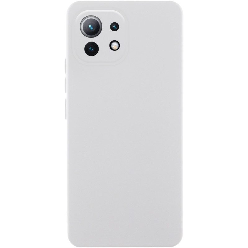 Чохол Silicone Cover Ummi Lakshmi Full Camera (AA) на Xiaomi Mi 11 Lite (Білий / White)