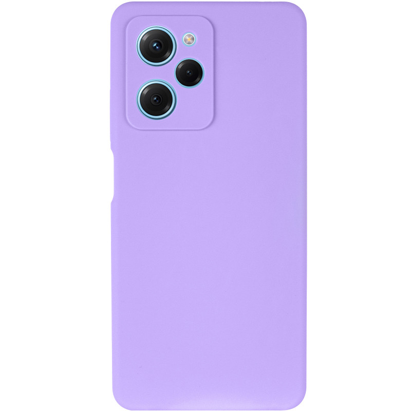 Фото Чохол Silicone Cover Ummi Lakshmi Full Camera (AA) на Xiaomi Poco X5 Pro 5G (Бузковий / Dasheen) в маназині vchehle.ua