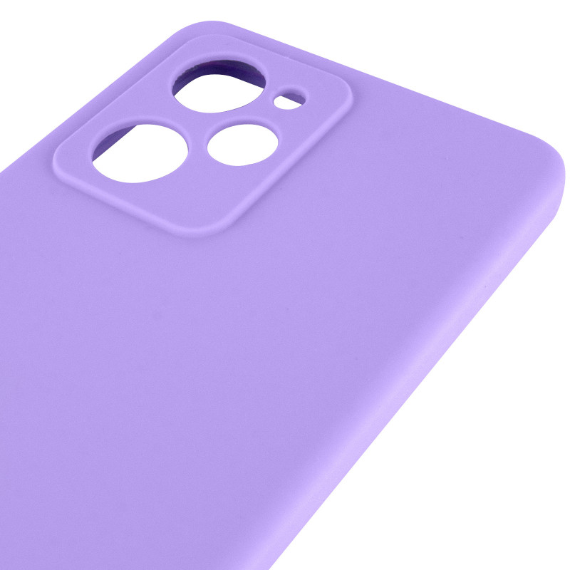 Купити Чохол Silicone Cover Ummi Lakshmi Full Camera (AA) на Xiaomi Poco X5 Pro 5G (Бузковий / Dasheen) на vchehle.ua