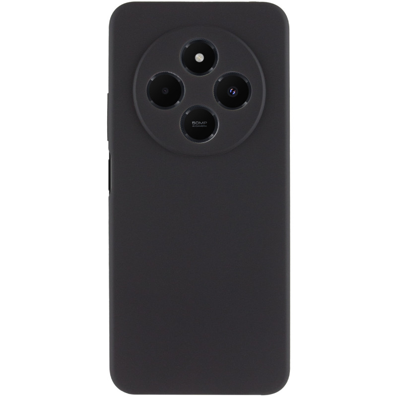 Фото Чехол Silicone Cover Ummi Lakshmi Full Camera (AA) для Xiaomi Redmi 14C / Poco C75 (Черный / Black) на vchehle.ua