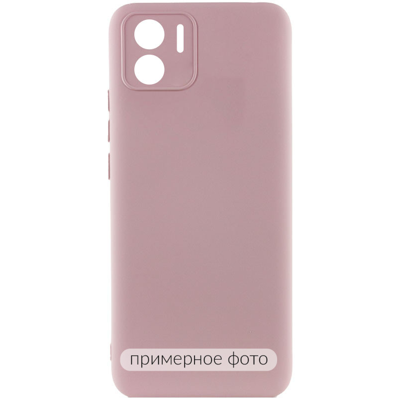 Чохол Silicone Cover Ummi Lakshmi Full Camera (AA) на Xiaomi Redmi A1+ / A2+ (Рожевий / Pink Sand)