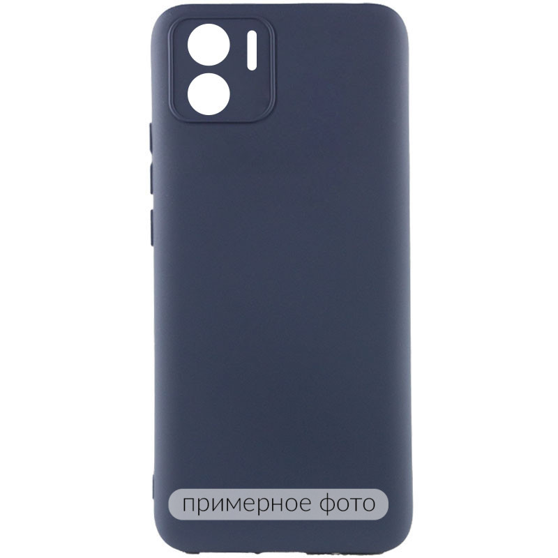 Чохол Silicone Cover Ummi Lakshmi Full Camera (AA) на Xiaomi Redmi A1+ / A2+ (Синій / Midnight Blue)