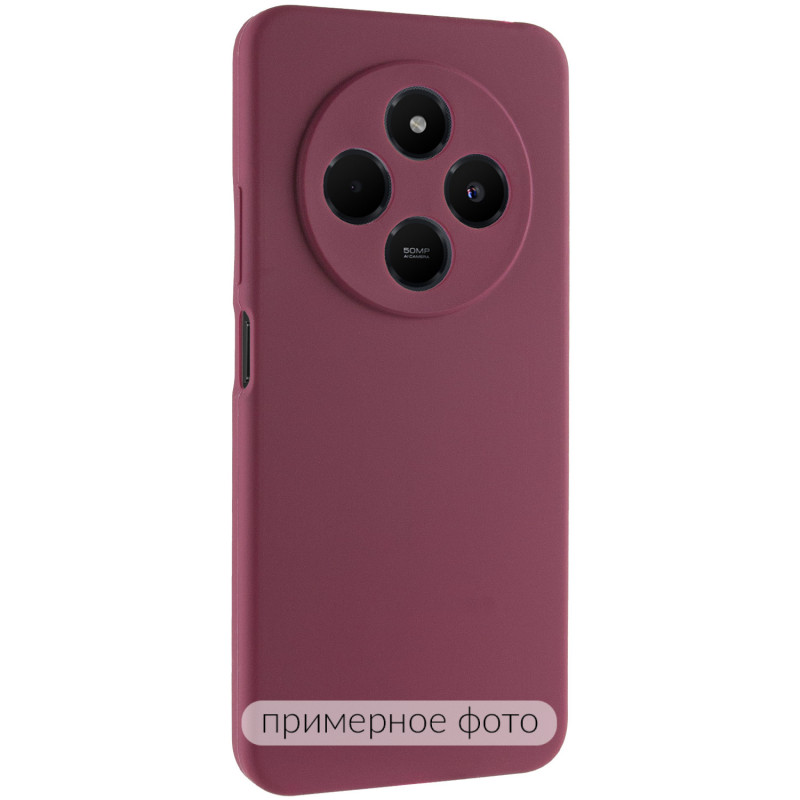 Чохол Silicone Cover Ummi Lakshmi Full Camera (AA) на Xiaomi Redmi A5 (Europe version) (Бордовий / Marsala)